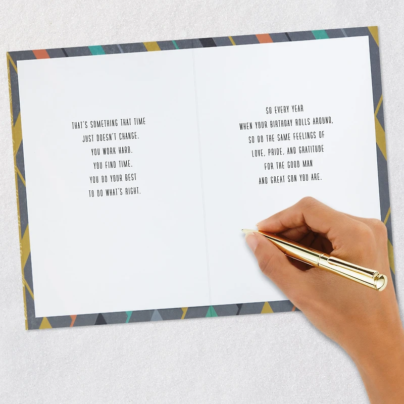 Good Man, Great Son Birthday Card for Son for only USD 7.99 | Hallmark