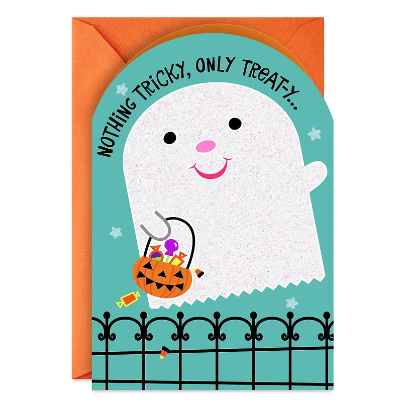 Nothing Tricky, Only Treat-y Halloween Card for only USD 0.99 | Hallmark