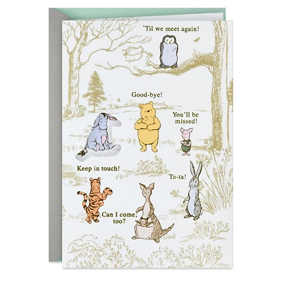 Disney Winnie the Pooh Gloomy Without You Goodbye Card for only USD 5.59 | Hallmark