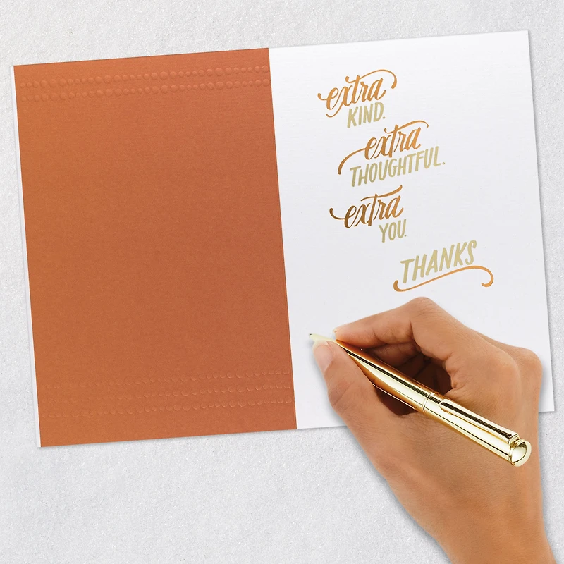 So Extra Kind and Thoughtful Thank You Card for only USD 5.99 | Hallmark