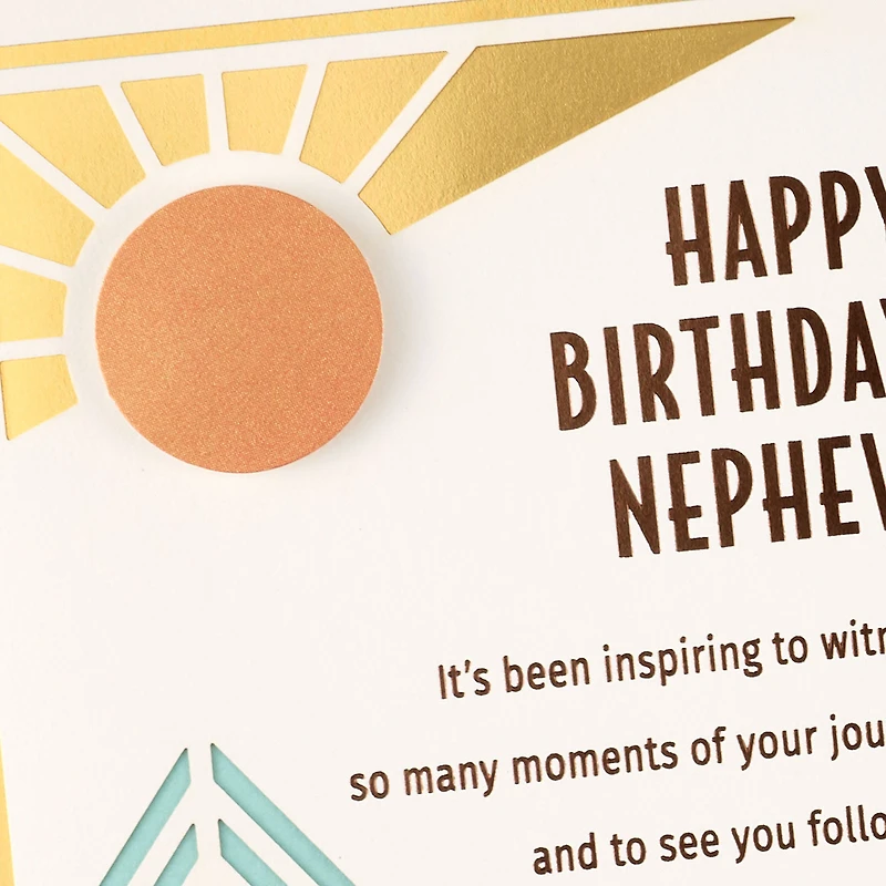 Celebrating Your Journey Birthday Card for Nephew for only USD 6.99 | Hallmark