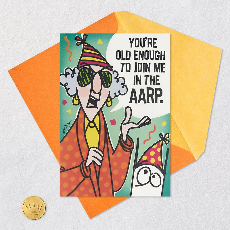 Maxine™ It's A.A.R.P. Time Funny Pop-Up Birthday Card for only USD 5.99 | Hallmark