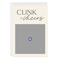 Personalized Clink and Cheers Congratulations Photo Card for only USD 4.99 | Hallmark