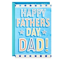 Wishes From Your Biggest Fans Pop-Up Father's Day Card for Dad With Lights and Sound for only USD 9.99 | Hallmark