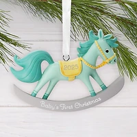 Baby Boy's First Christmas Rocking Horse 2025 Hallmark Ornament for only USD 14.99 | Hallmark