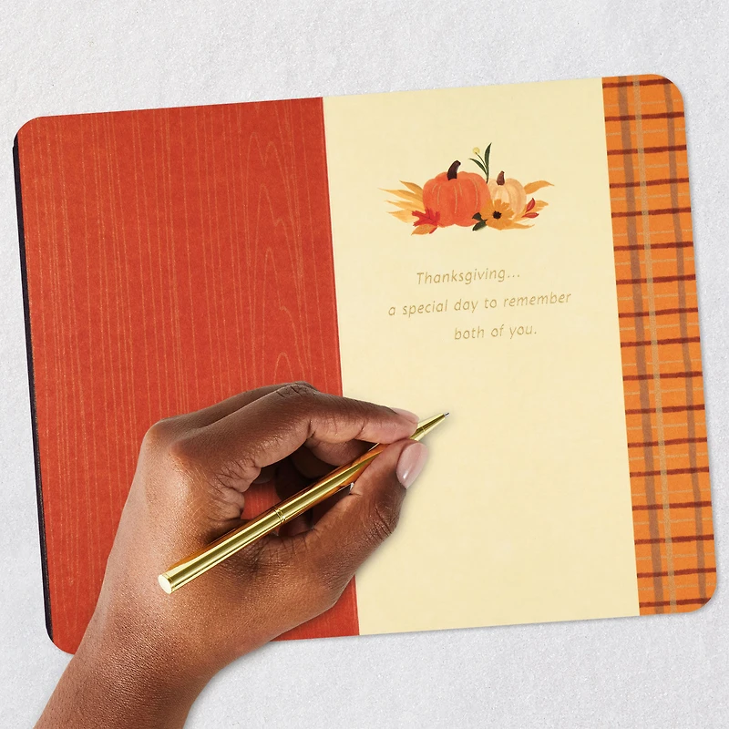 A Special Day to Feel Grateful Thanksgiving Card for Both for only USD 4.59 | Hallmark