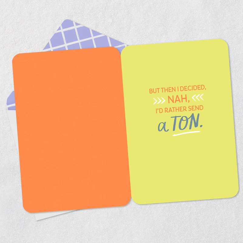 Sending a Ton of Love Your Way Love Card for only USD 2.99 | Hallmark