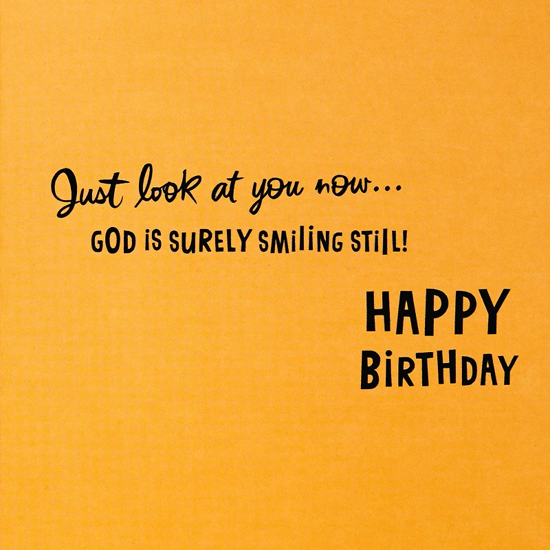 God Made a Masterpiece Religious Birthday Card for only USD 4.99 | Hallmark