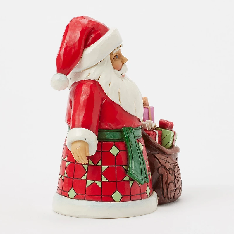 Jim Shore Heartwood Creek Santa With Bag of Toys Figurine, 4.88" for only USD 39.99 | Hallmark