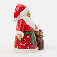 Jim Shore Heartwood Creek Santa With Bag of Toys Figurine, 4.88" for only USD 39.99 | Hallmark
