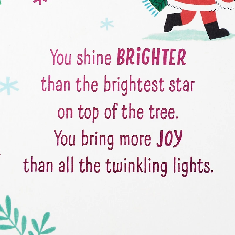 Merry Is Your Superpower Pop-Up Christmas Card for Granddaughter for only USD 5.99 | Hallmark
