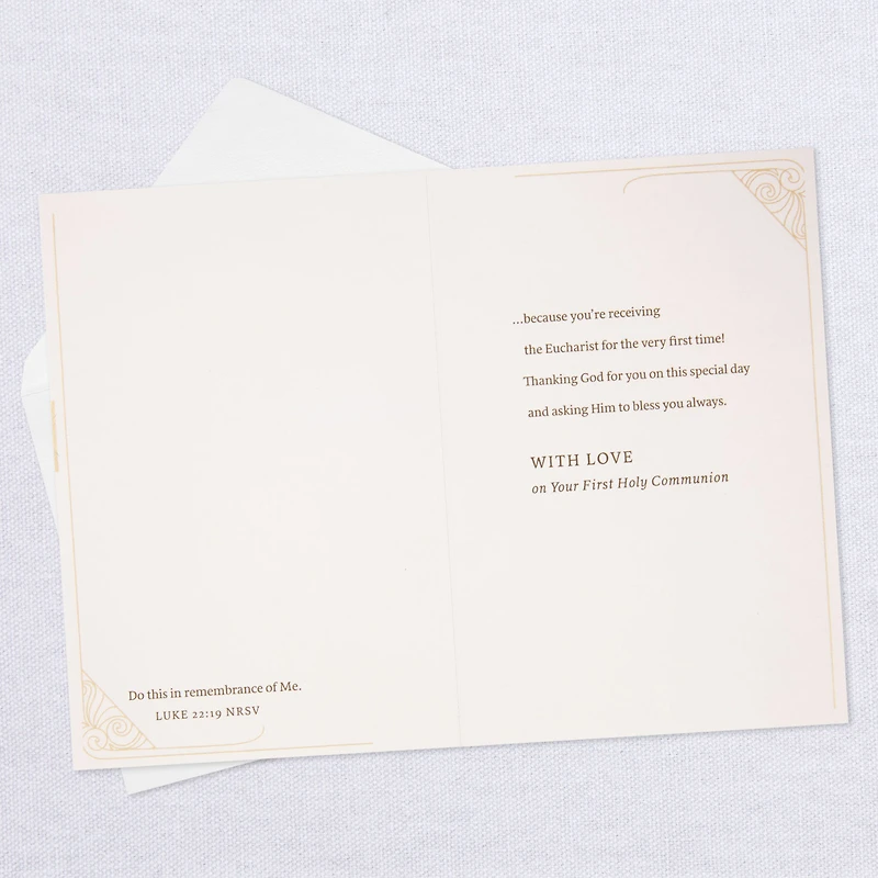 Asking God to Bless You Religious First Communion Card for Grandson for only USD 4.99 | Hallmark