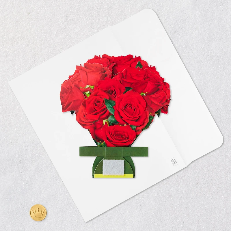 Build-a-Bouquet Roses Pop-Up Paper Flowers for only USD 9.99 | Hallmark