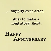 Peanuts® Snoopy Happily Ever After Anniversary Card for only USD 3.99 | Hallmark