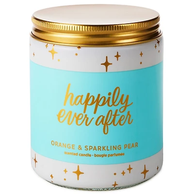 Happily Ever After Orange and Sparkling Pear Scented Jar Candle, 7 oz. for only USD 14.99 | Hallmark