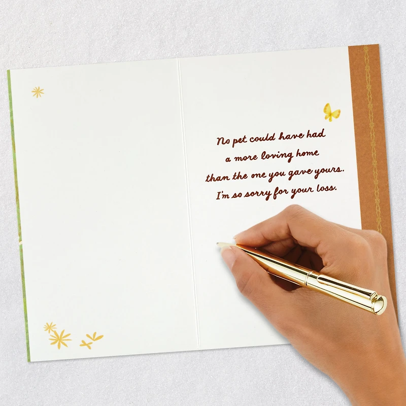They Know When They're Loved Sympathy Card for Loss of Dog for only USD 4.59 | Hallmark