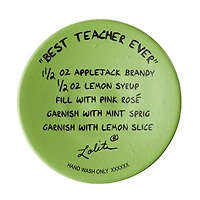 Lolita Best Teacher Ever Handpainted Wine Glass, 15 oz. for only USD 32.99 | Hallmark