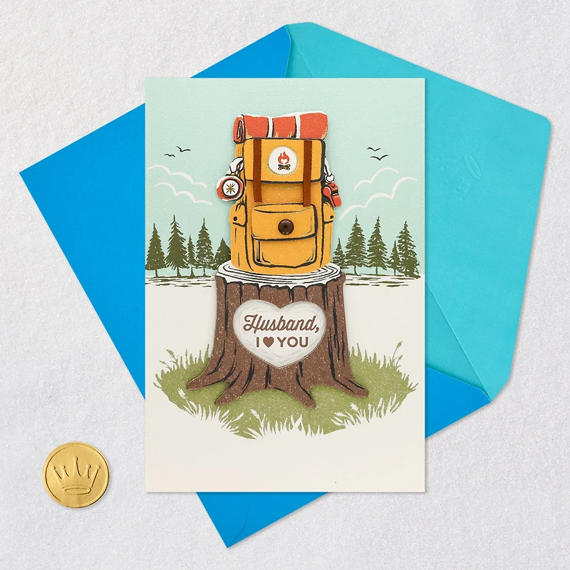 Happy Campers Father's Day Card for Husband for only USD 9.59 | Hallmark
