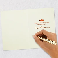Peanuts® Snoopy and Woodstock Thankful for You Thanksgiving Card for only USD 6.99 | Hallmark