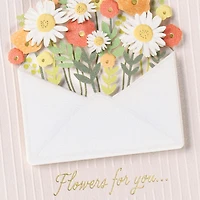Flowers for You Thinking of You Card for only USD 8.59 | Hallmark