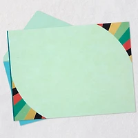 Patchwork Rainbow and Rays Blank Card for only USD 5.99 | Hallmark
