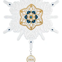 Snowflake 2026 Porcelain Ornament for only USD 24.99 | Hallmark