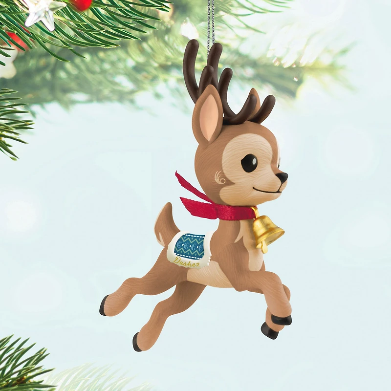 Eight Tiny Reindeer Dasher Ornament for only USD 23.99 | Hallmark