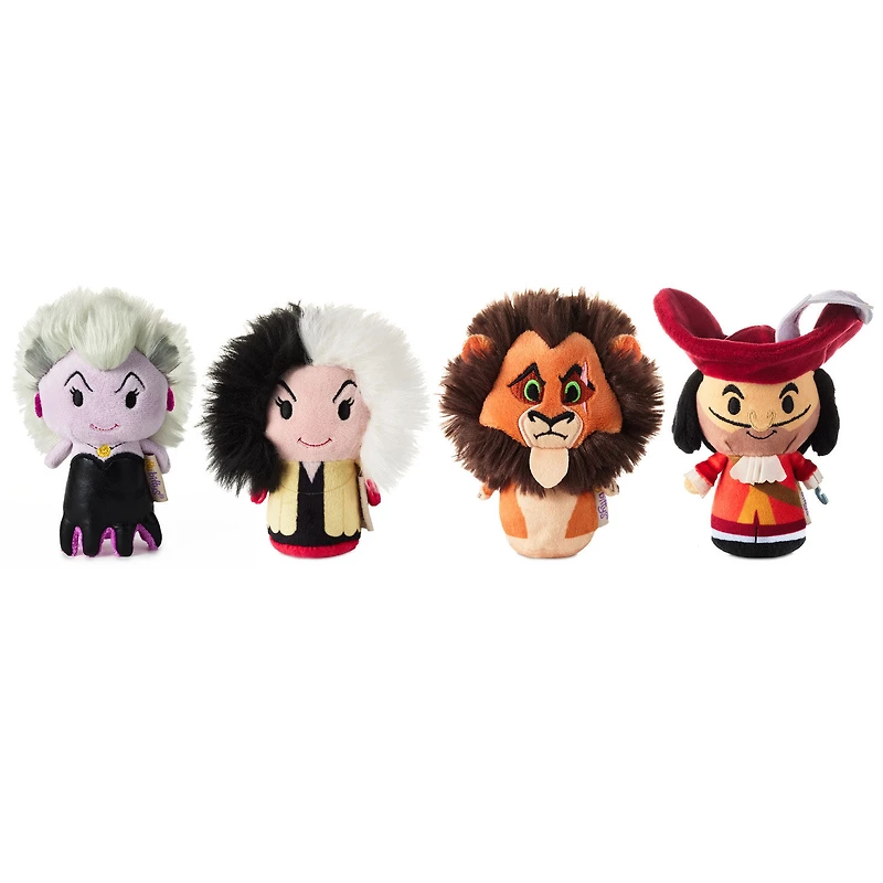 itty bittys® Disney Villains Plush, Set of 4 for only USD 36.99 | Hallmark