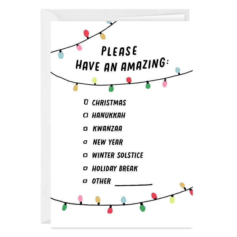 Choose a Wish Custom Holiday Card for only USD 4.99 | Hallmark