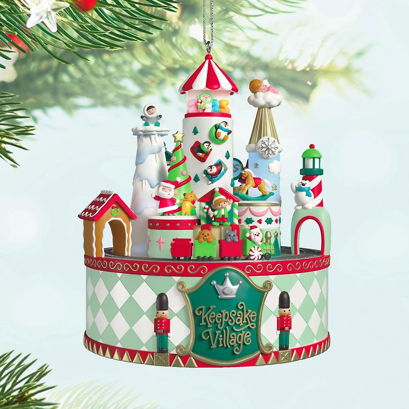 Keepsake Village Musical Ornament With Light and Motion for only USD 86.99 | Hallmark