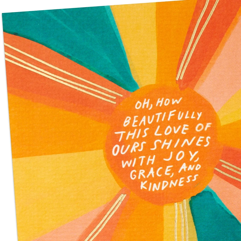 Morgan Harper Nichols Our Love Shines Romantic Love Card for only USD 4.99 | Hallmark