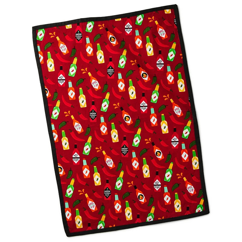 Hot Sauces Tea Towel, 18x26 for only USD 14.99 | Hallmark
