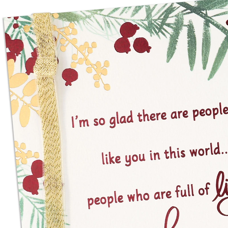 You Bring Light, Hope and Kindness Christmas Card for only USD 6.99 | Hallmark