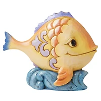 Jim Shore Mini Fish Figurine, 3.5" for only USD 29.99 | Hallmark