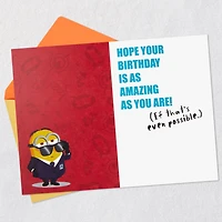 Despicable Me 4 Mind-blowing Coolness Minions Birthday Card for Kids With Stickers for only USD 4.99 | Hallmark