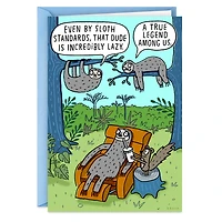Lazy Sloths Funny Birthday Card for only USD 3.99 | Hallmark