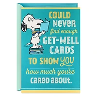 Peanuts® Snoopy Never Enough Cards Funny Get Well Card With Mini Cards for only USD 6.59 | Hallmark