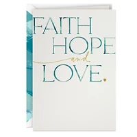 Faith, Hope and Love Wedding Card for only USD 7.59 | Hallmark