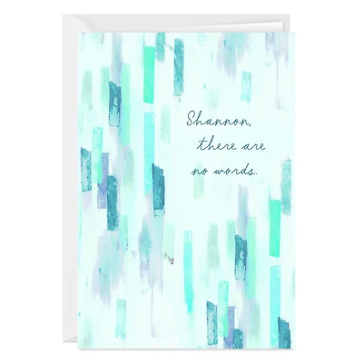 Personalized Blue and Purple Watercolor Design Card for only USD 4.99 | Hallmark