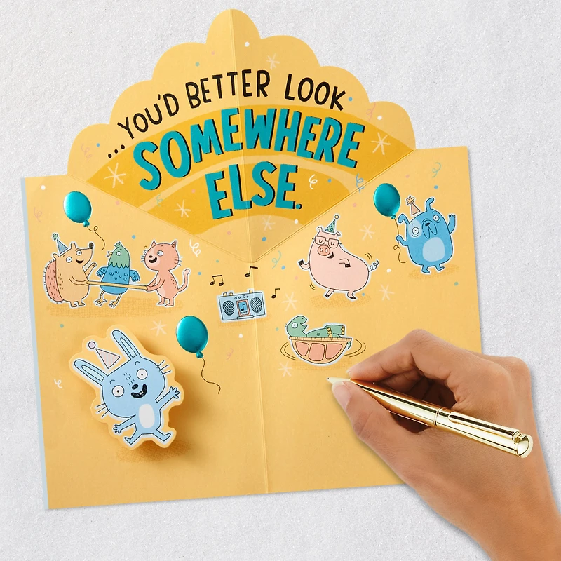 A Big Birthday Fuss Pop-Up Birthday Card for Like a Son for only USD 5.59 | Hallmark