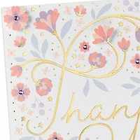 Pink and Purple Flowers So Grateful Thank-You Card for only USD 8.59 | Hallmark