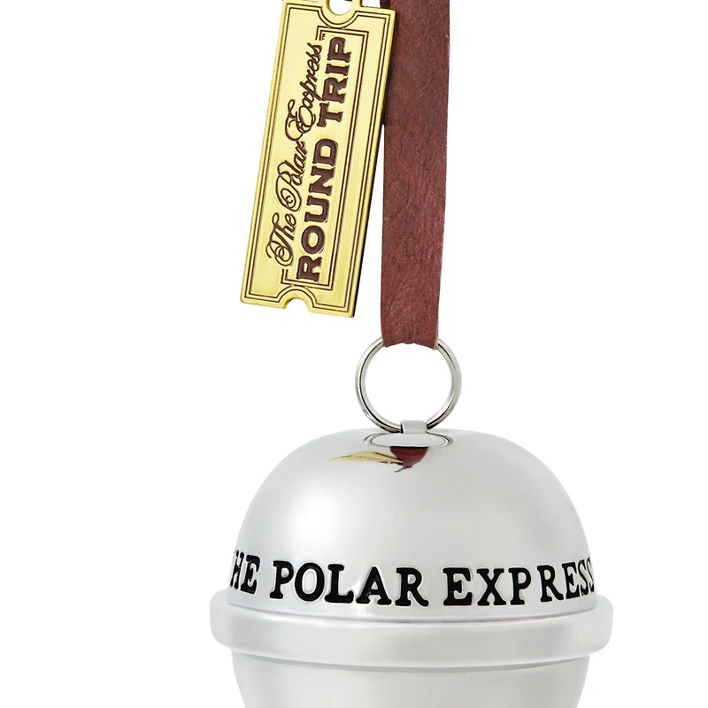 The Polar Express™ Santa's Sleigh Bell 2025 Metal Ornament for only USD 23.99 | Hallmark