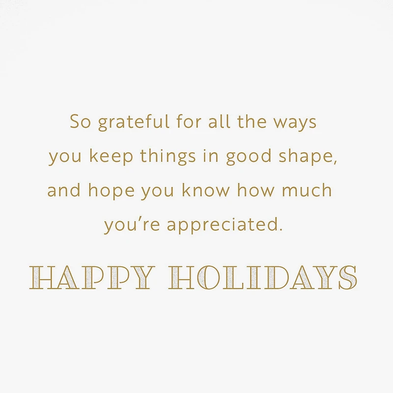 This House Wouldn't Be the Same Christmas Card for Home and Lawn Care Provider for only USD 3.99 | Hallmark