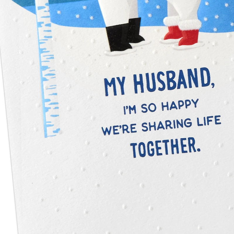 So Happy We're Sharing Life Together Christmas Card for Husband for only USD 5.99 | Hallmark