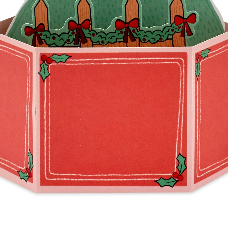 Deck the Hogs Funny 3D Pop-Up Christmas Card for only USD 7.99 | Hallmark