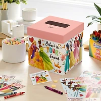 Disney Princess Pink and White Kids Classroom Valentines Set With Cards and Light-Up Mailbox With Sound for only USD 19.99 | Hallmark