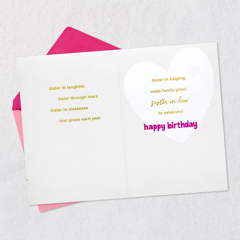 Kindness, Heart and Spirit Birthday Card for Sister-in-Law for only USD 6.99 | Hallmark