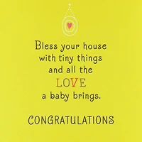 Blessed With Love and Tiny Things New Baby Card for only USD 3.99 | Hallmark
