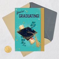 Congratulations and Good Luck Graduation Card for only USD 3.99 | Hallmark