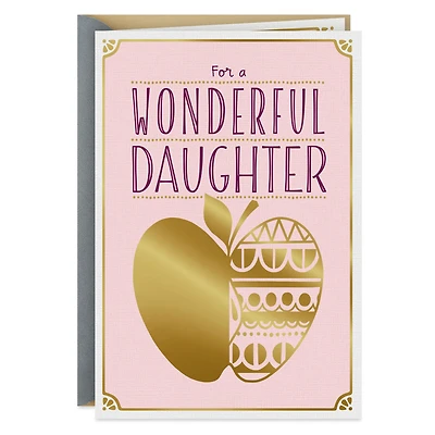 Golden Apple Rosh Hashanah Card for Daughter for only USD 2.99 | Hallmark